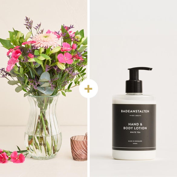 Den lille hilsen med hand & body lotion